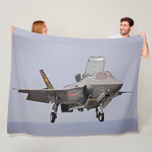 F-35 FLEECE DEKEN (In situ)