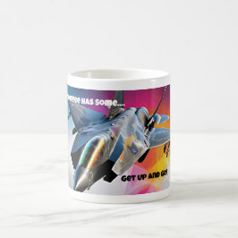 F-35 gevechtsvliegtuig koffiemok