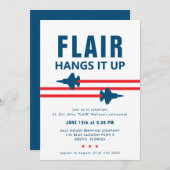 F-35 Invitation d'un avion de chasse (Devant / Derrière)