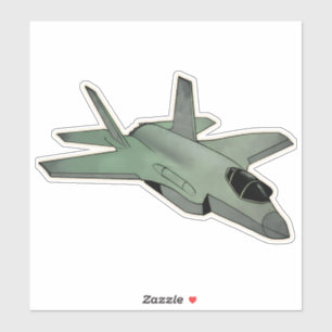 F-35 Lightning II, Fighter Jet Vliegtuig Sticker