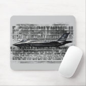 F-35 Lightning II Mousepad Muismat (Met muis)