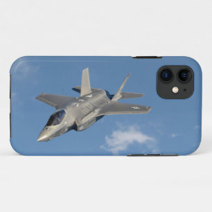 F-35 Lightning II Panther Jet Fighter in Sky iPhone 11 Hoesje