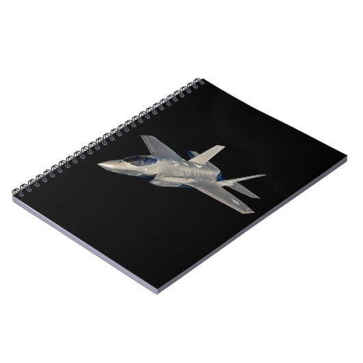 F-35 Lightning II Panther Jet Fighter Notitieboek (Linkerzijde)