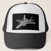 F-35 Lightning II Panther Jet Fighter Trucker Pet (Voorkant)