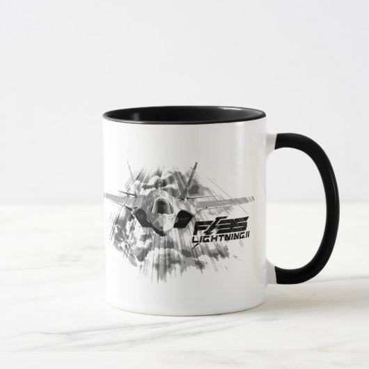 F-35 Lightning II Ringer Coffee Mok (Rechts)