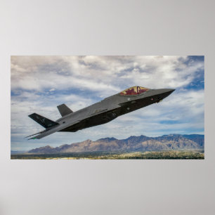 F-35 Lightning II Vliegtuig Poster