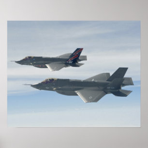 F-35A bliksem II-strijders Poster