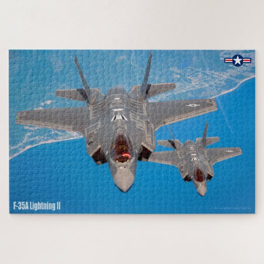 F-35A LICHTING II (20x30 INCH) Legpuzzel (Horizontaal)