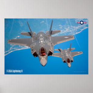 F-35A LICHTING II POSTER