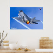 F-35A LICHTING II POSTER (Keuken)