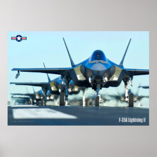 F-35A LICHTING II POSTER