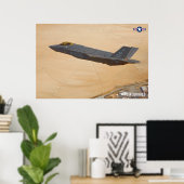 F-35A LICHTING II POSTER (Thuiskantoor)
