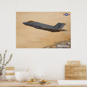 F-35A LICHTING II POSTER (Keuken)