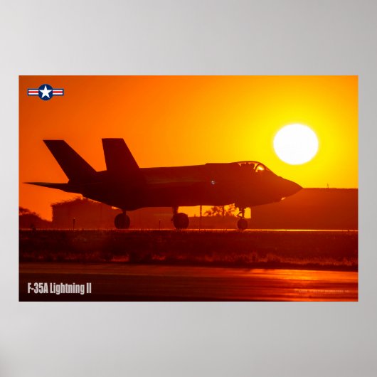F-35A LICHTING II POSTER (Voorkant)