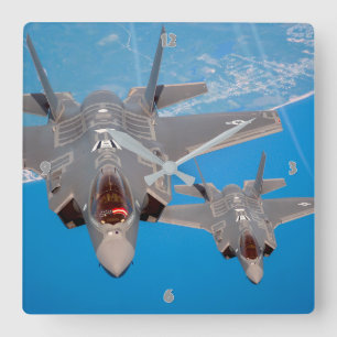 F-35A LICHTING II VIERKANTE KLOK
