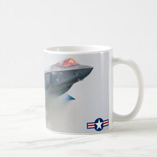 F-35A LIGHTNING II "Boom" Mug (Droite)