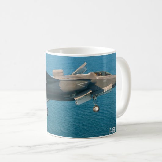 F-35B ÉCLAIRAGE II Mug (Devant droit)