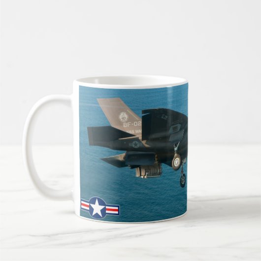 F-35B ÉCLAIRAGE II Mug (Gauche)
