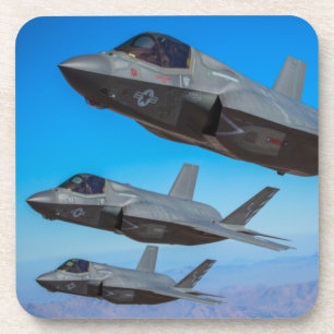 F-35B LICHTING II BIER ONDERZETTER