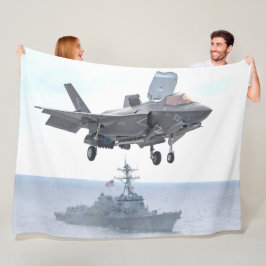 F-35B LICHTING II FLEECE DEKEN
