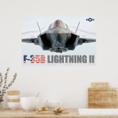 F-35B LICHTING II POSTER (Keuken)