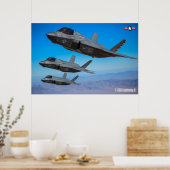 F-35B LICHTING II POSTER (Keuken)