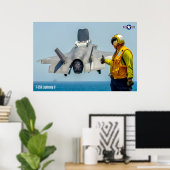 F-35B LIGHTNING II POSTER (Thuiskantoor)
