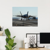 F-35C bliksem II Poster (Thuiskantoor)
