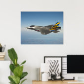 F-35C bliksem II Poster (Thuiskantoor)