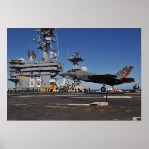 F-35C bliksem II Poster