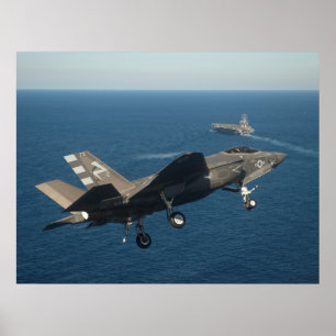 F-35C bliksem II Poster