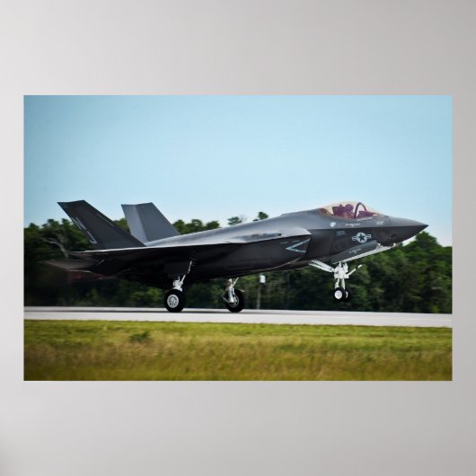 F-35C bliksem II Poster (Voorkant)