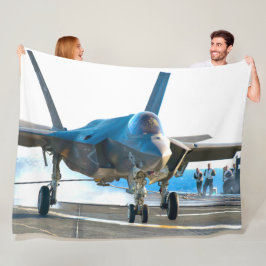 F-35C LICHTING II FLEECE DEKEN