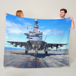 F-35C LICHTING II FLEECE DEKEN