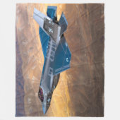 F-35C LICHTING II FLEECE DEKEN (Voorkant)