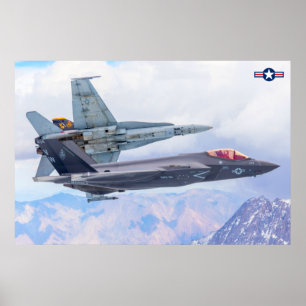 F-35C LICHTING II POSTER