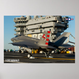 F-35C LICHTING II POSTER