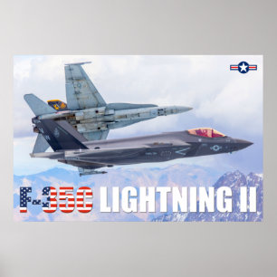 F-35C LICHTING II POSTER