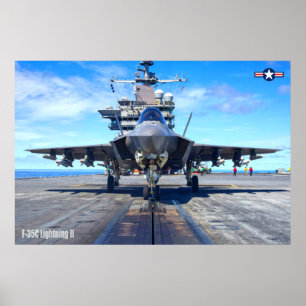F-35C LICHTING II POSTER