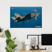 F-35C LICHTING II POSTER (Thuiskantoor)