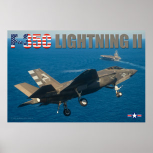 F-35C LICHTING II POSTER