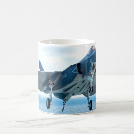 F-35C LIGHTNING II Hook Down Mug (Centre)