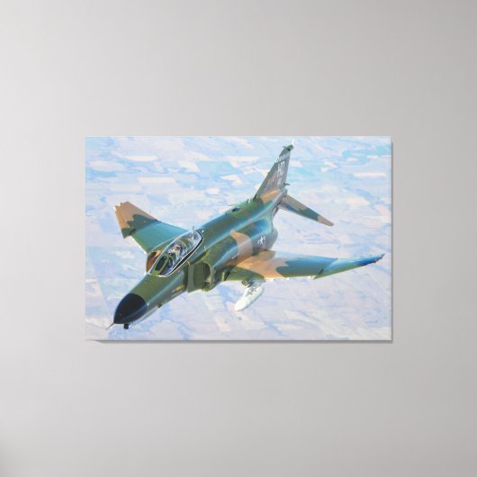 F-4 FANTOM 36x48 Canvas Afdruk (Voorkant)