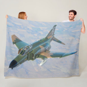 F-4 FANTOM FLEECE DEKEN