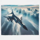 F-4 FANTOM FLEECE DEKEN (Voorkant (Horizontaal))