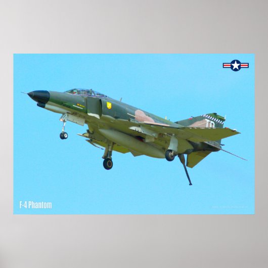 F-4 FANTOM POSTER (Voorkant)