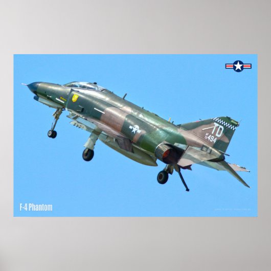 F-4 FANTOM POSTER (Voorkant)