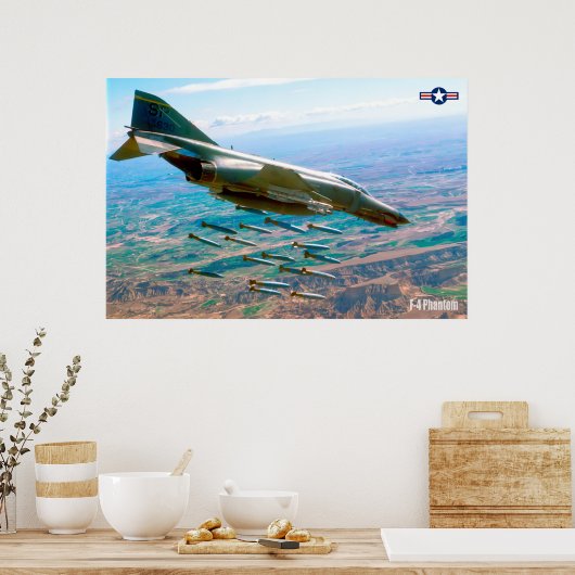 F-4 FANTOM POSTER (Keuken)