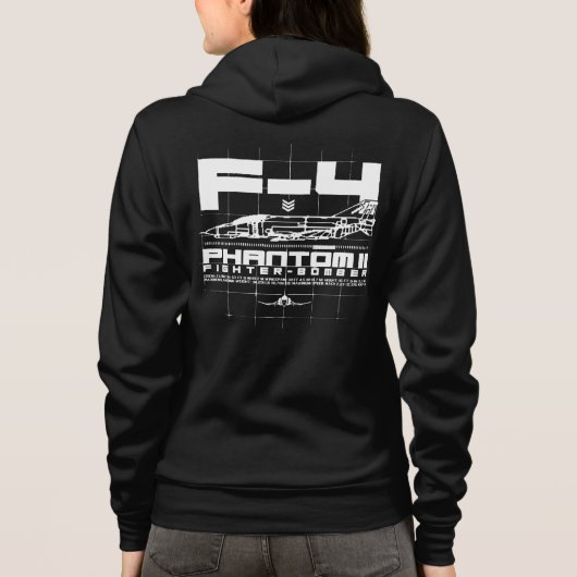 F-4-fantoom II Hoodie (Achterkant)