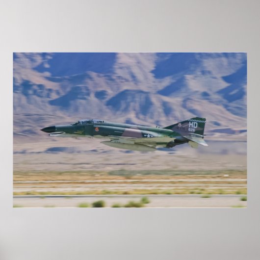 F-4-fantoom II - lagepas Poster (Voorkant)